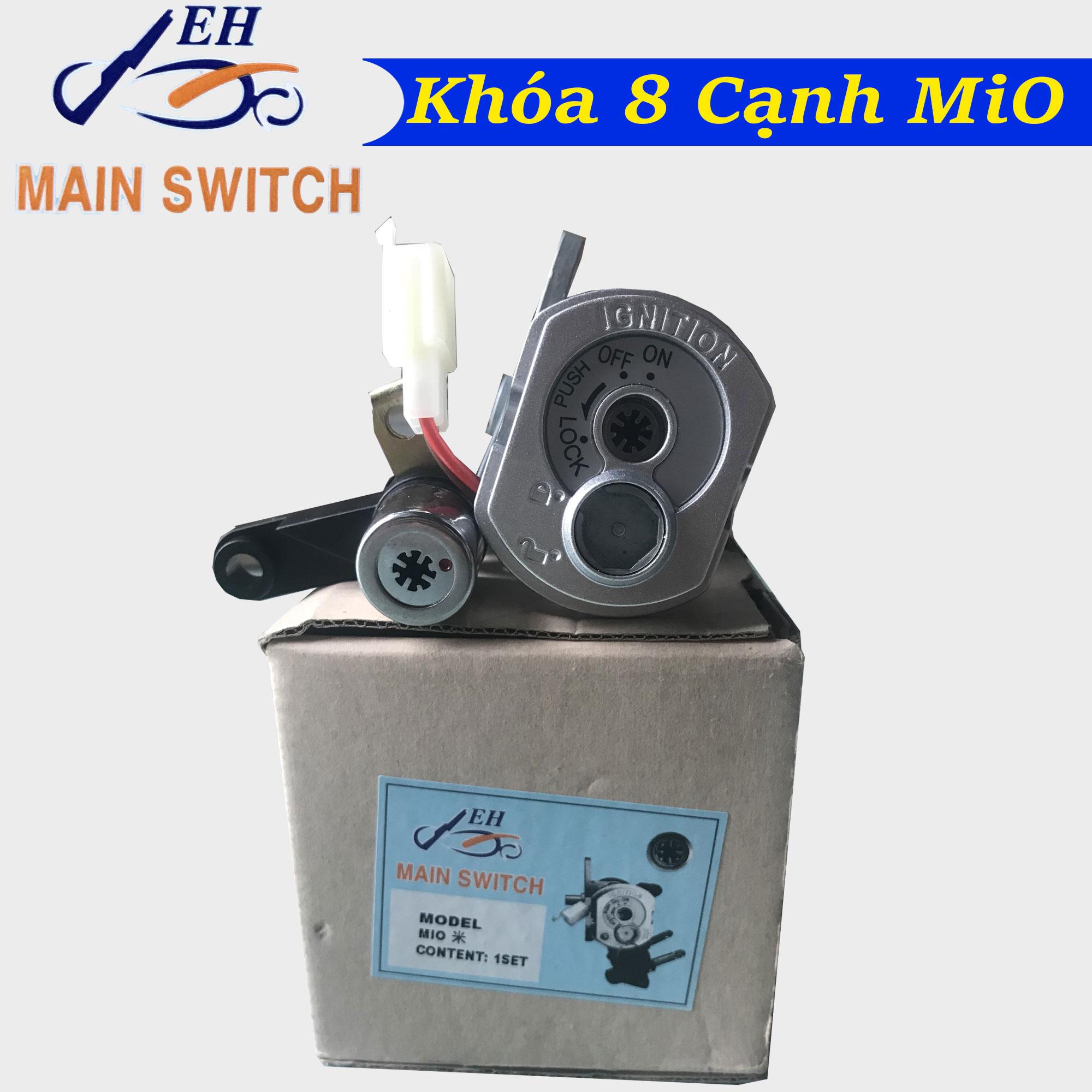 [HCM]Ổ Khóa Chống Trộm 8 Cạnh Xe MIO