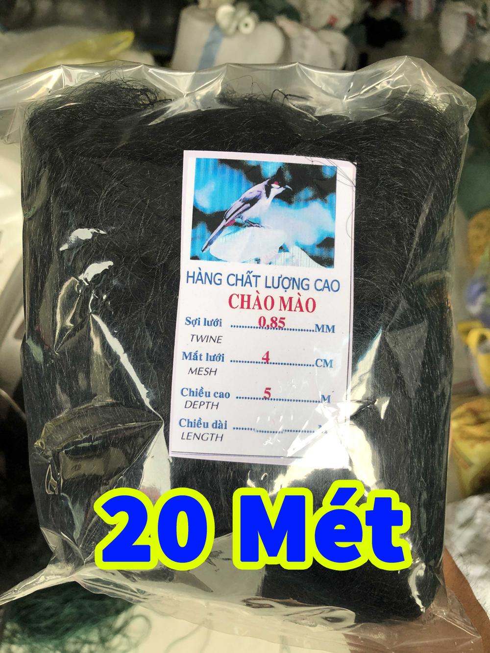 Lưới bẫy chim chào mào cao 5m dài từ 10m tới 50m cao cấp