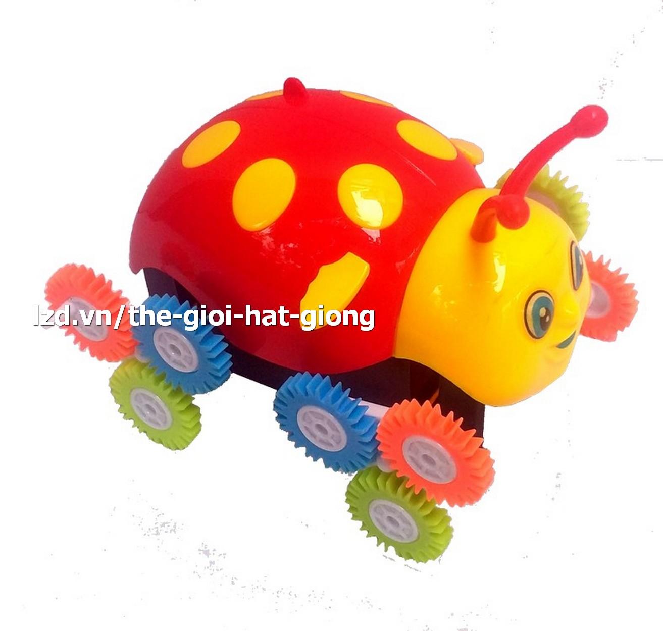 Đồ chơi Xe nhào lộn hình con bọ cánh cam (Xài pin)