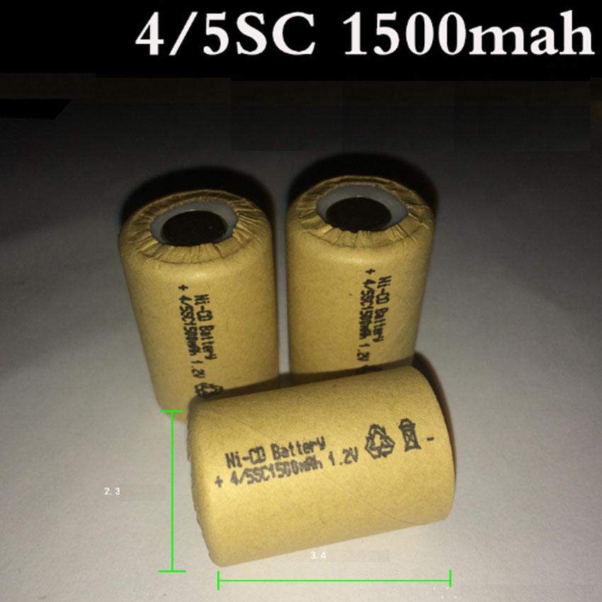 Pin Nickel-cadmium - pin NI-CD4 / 5SC 1500mAh 1.2V