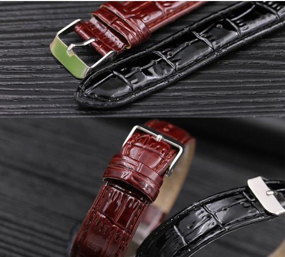 Đồng hồ dây da Skmei 9070 (Trắng)