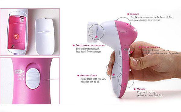 Máy rửa mặt 5 in 1