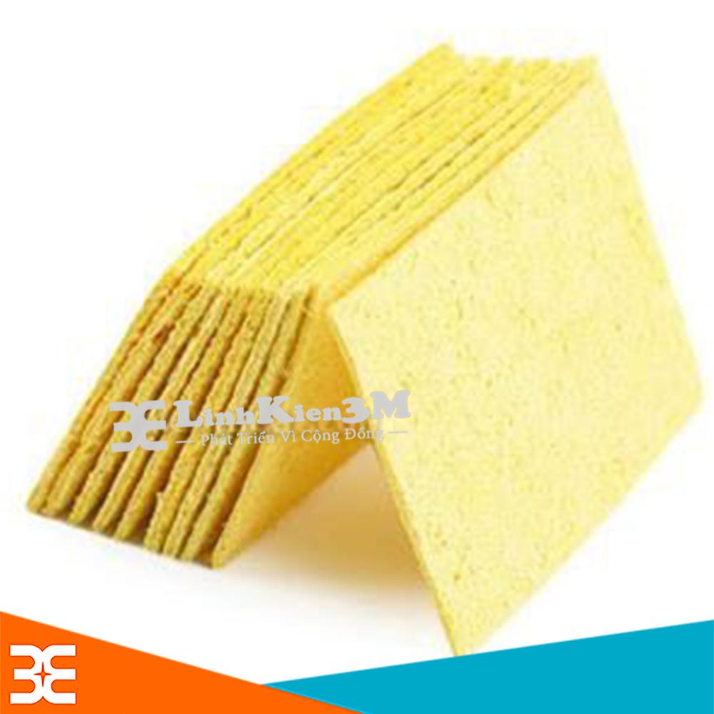 Bộ 5 miếng bọt biển vệ sinh mỏ hàn 6x6Cm tiện dụng