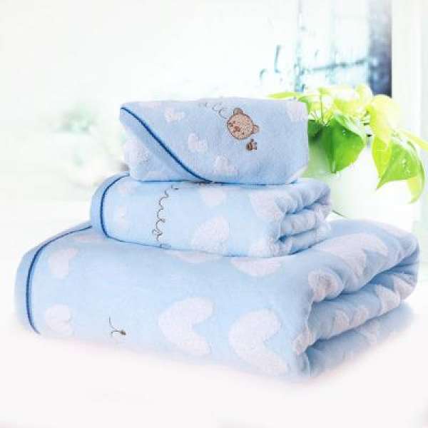 KING SHORE 100% Cotton Phù Hợp Với Khăn Tắm Khăn Vuông