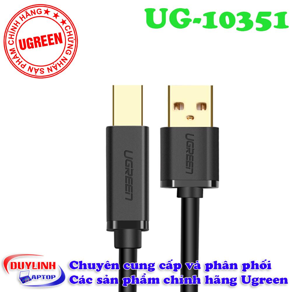 Cáp máy in USB 2.0 dài 3m Ugreen 10351