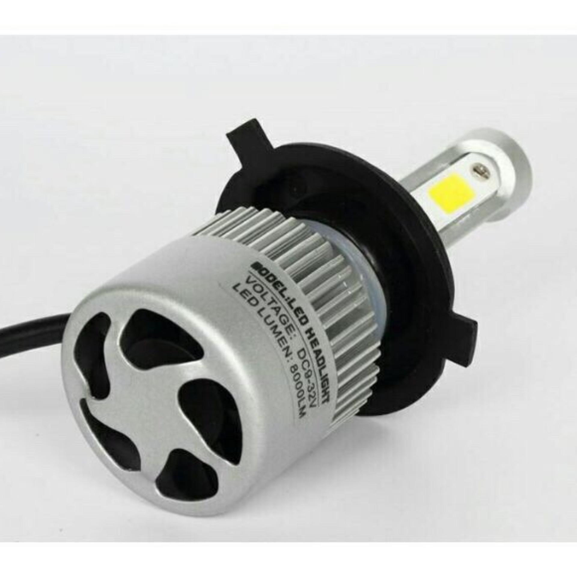 Đèn pha Led C6 3 tim chân H4 8000Lm siêu sáng (giá 1 bóng)