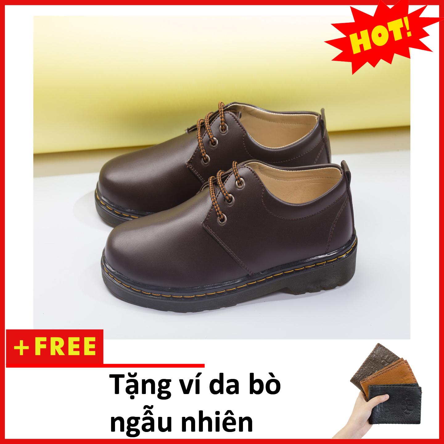 Giày Dr Nam- Giày boot nam M353(V)-NAU
