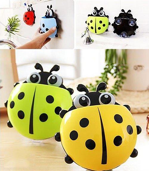 Dụng cụ để bàn chải đánh răng hình con bọ