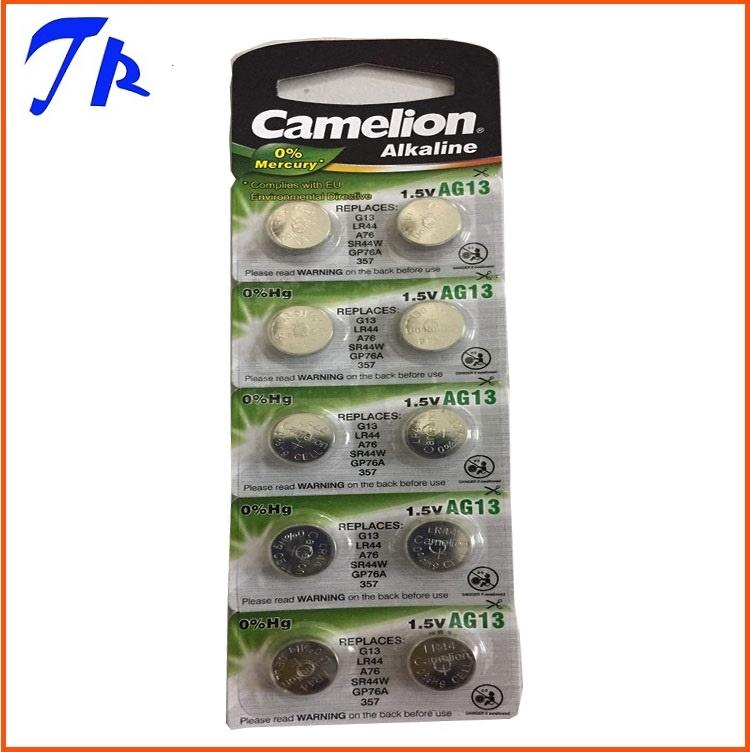 [HCM]10 viên AG13 Camelion Pin A76 LR44 Camelion
