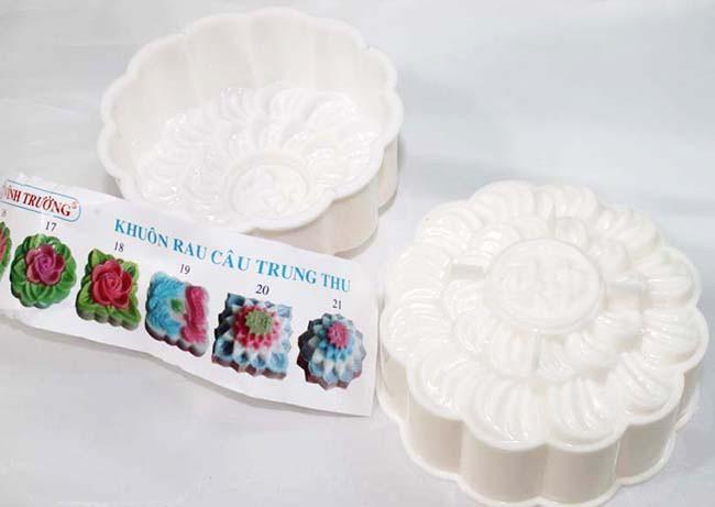 Set 6 Khuôn Rau Câu Trung Thu ( Ngẫu Nhiên )