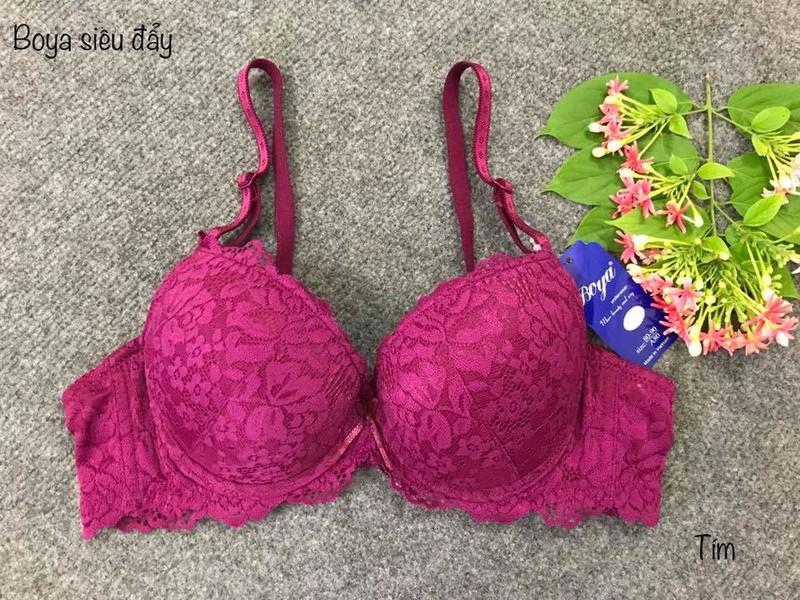 Áo lót nữ siêu đẩy ren Boya 029HW