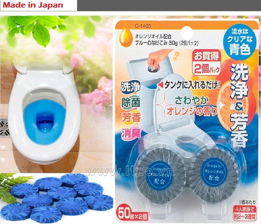 Set 2 viên thả bồn cầu - Hàng Nhật nội địa