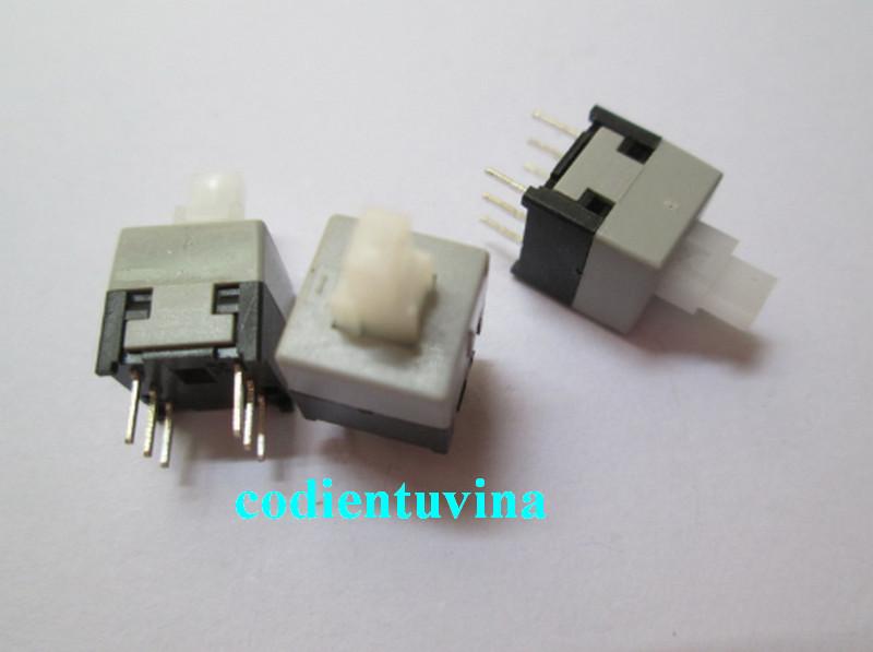 Bộ 5 nút Nhấn 6 Chân 5.8×5.8MM (nhấn giữ)