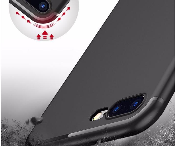 Ốp lưng iphone 7/8 silicon dẻo đen 0.33mm