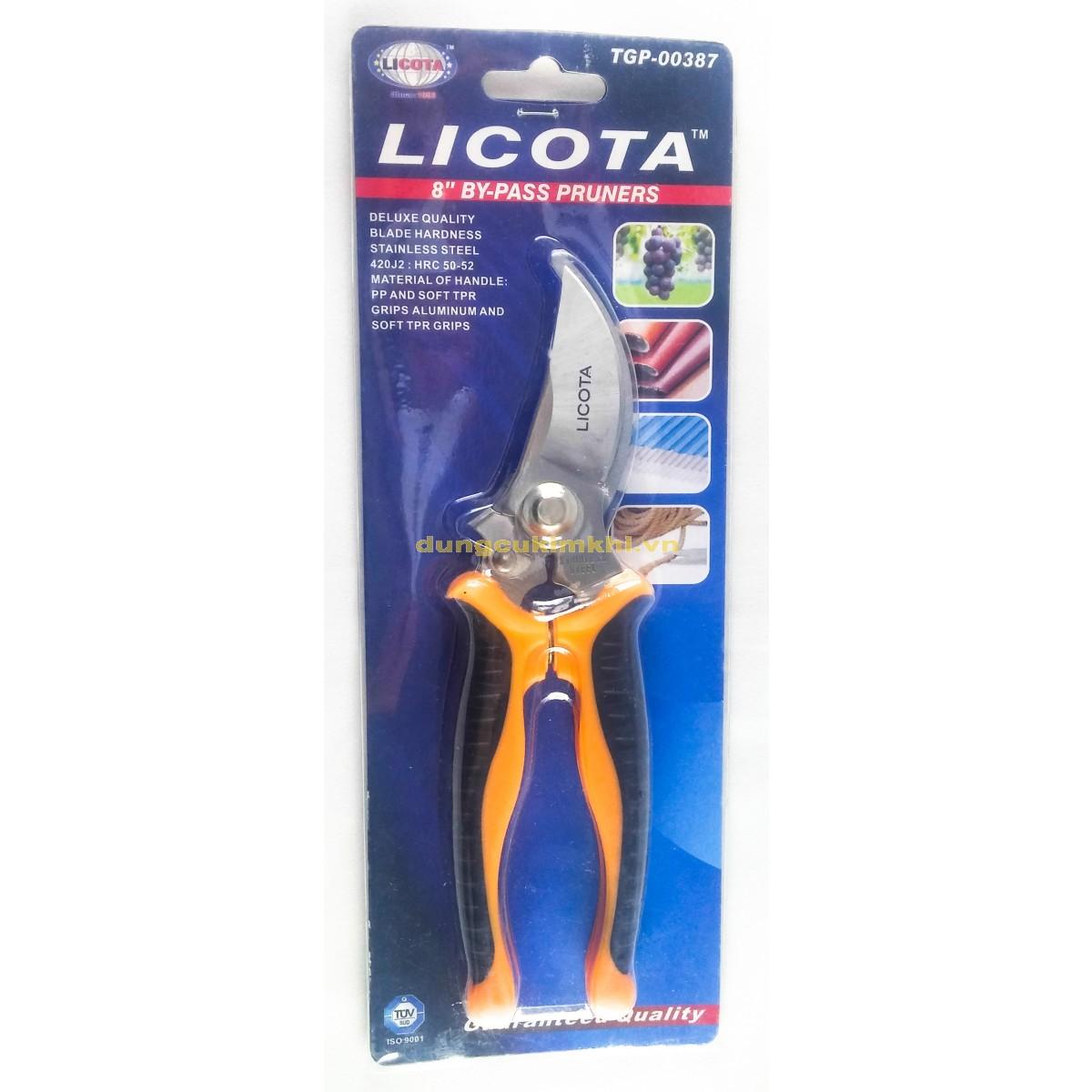 Kéo Cắt Tỉa Cành Cây Licota Siêu Bén (Màu Ngẫu Nhiên)