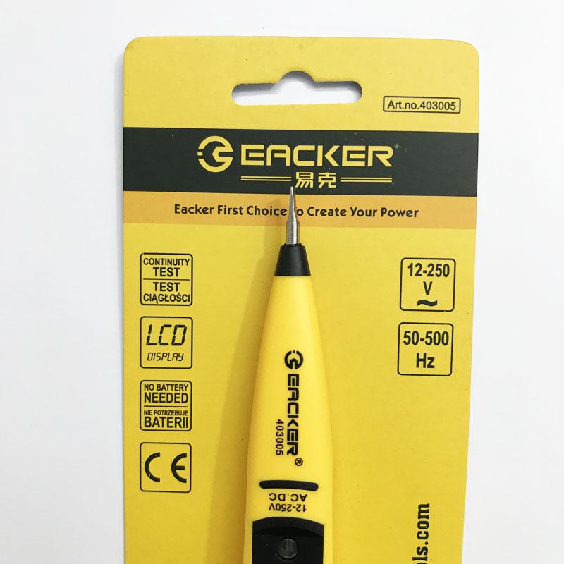 Bút thử điện hiển thị đèn LED Eacker 403005