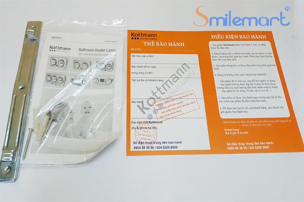 Đèn sưởi nhà tắm Heizen HE-3B