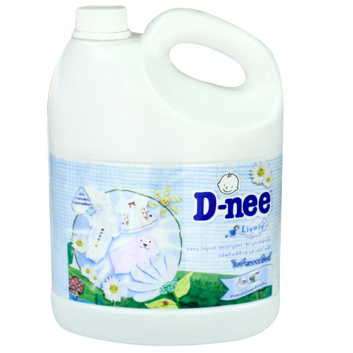 Nước Giặt Xả D-nee Trắng Chai 3000ml