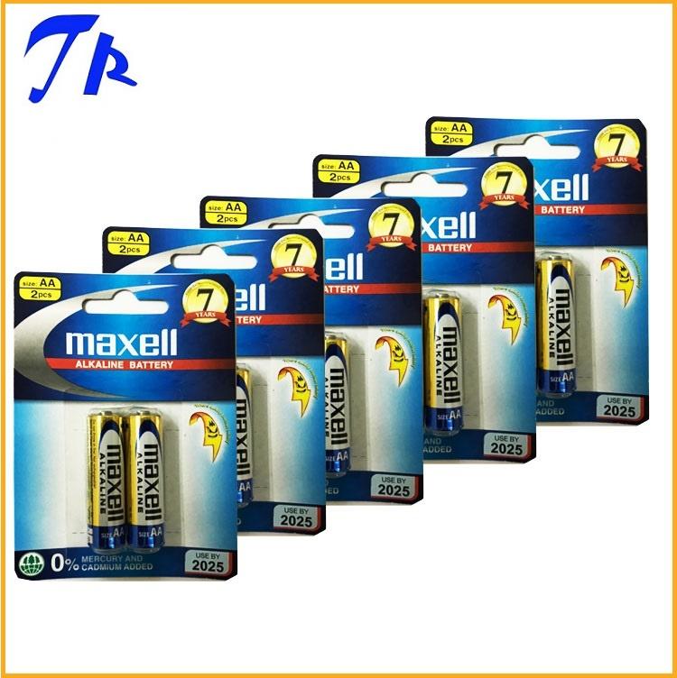 [HCM]10 vỉ Pin Maxell AA alkaline pin tiểu AA maxell ( vỉ 2 viên)