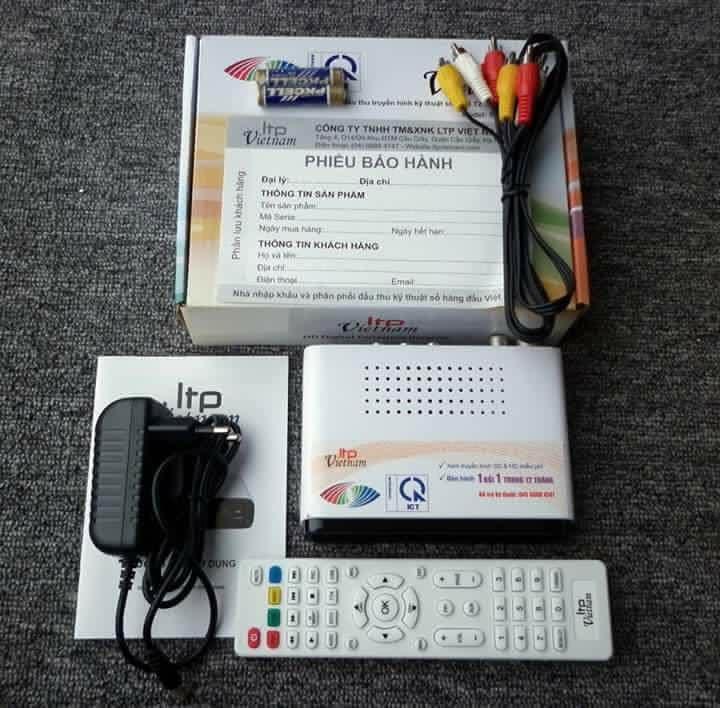 Đầu thu kỹ thuật số DVB T2 STB-1306 - LTP Việt Nam