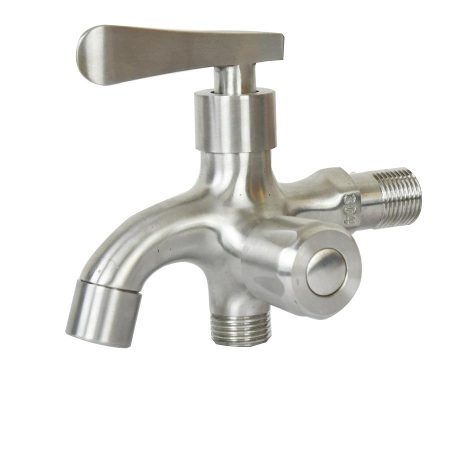 Vòi củ sen lạnh inox 304 tặng băng keo lụa
