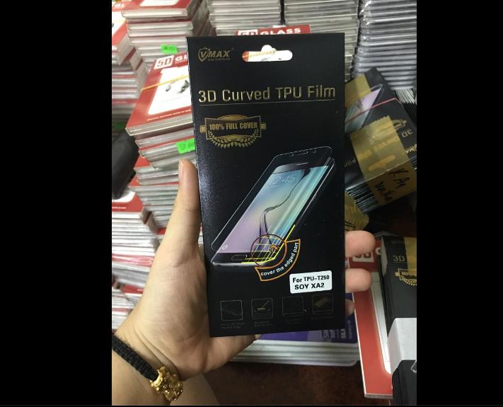 Miếng dán dẻo full màn Vmax cho Sony XA2
