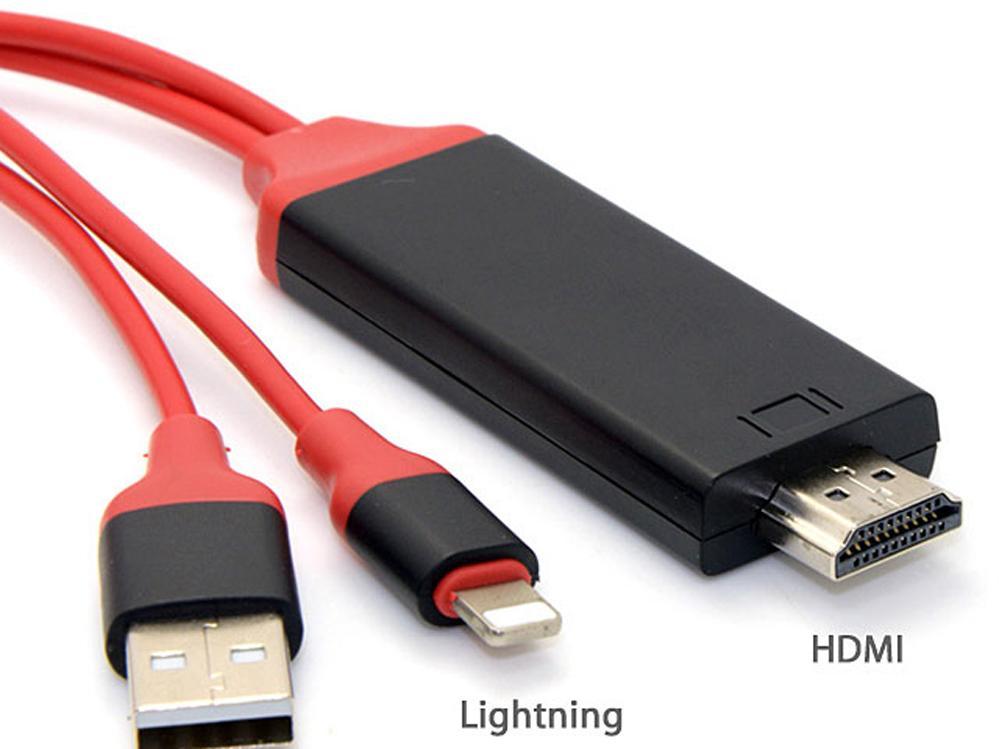 Cáp HDMI iPhone iPad cổng Lightning (GIAO MÀU NGẪU NHIÊN)