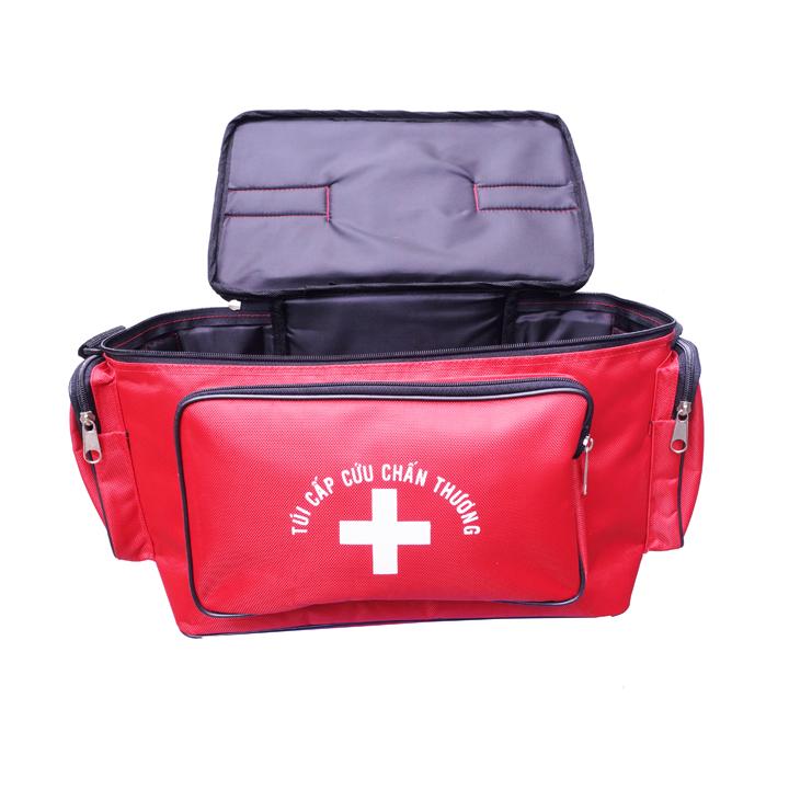 Túi cứu thương Đỏ Lớn: 34x22x22