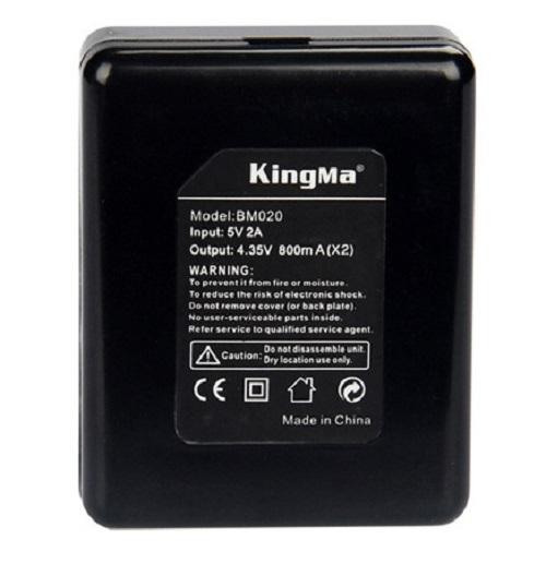 Sạc đôi Kingma cho Gopro hero 4