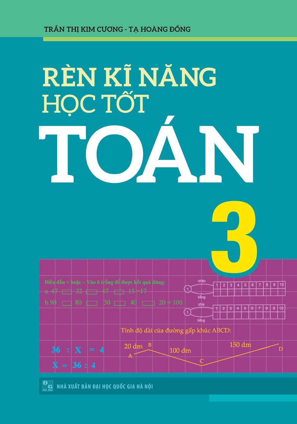 Sách: rèn kĩ năng học tốt toán 3