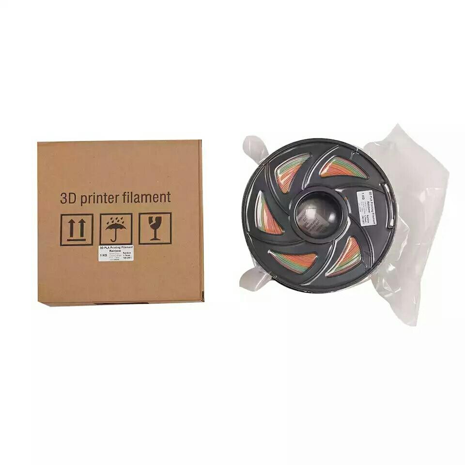 Nhựa in 3D HUTI PLA Rainbow - PLA Silk Rainbow ( cuộn 1kg )