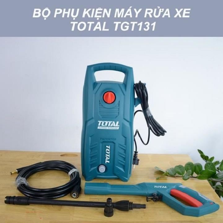 [HCM]Máy phun xịt rửa cao áp đa năng Total 1400W