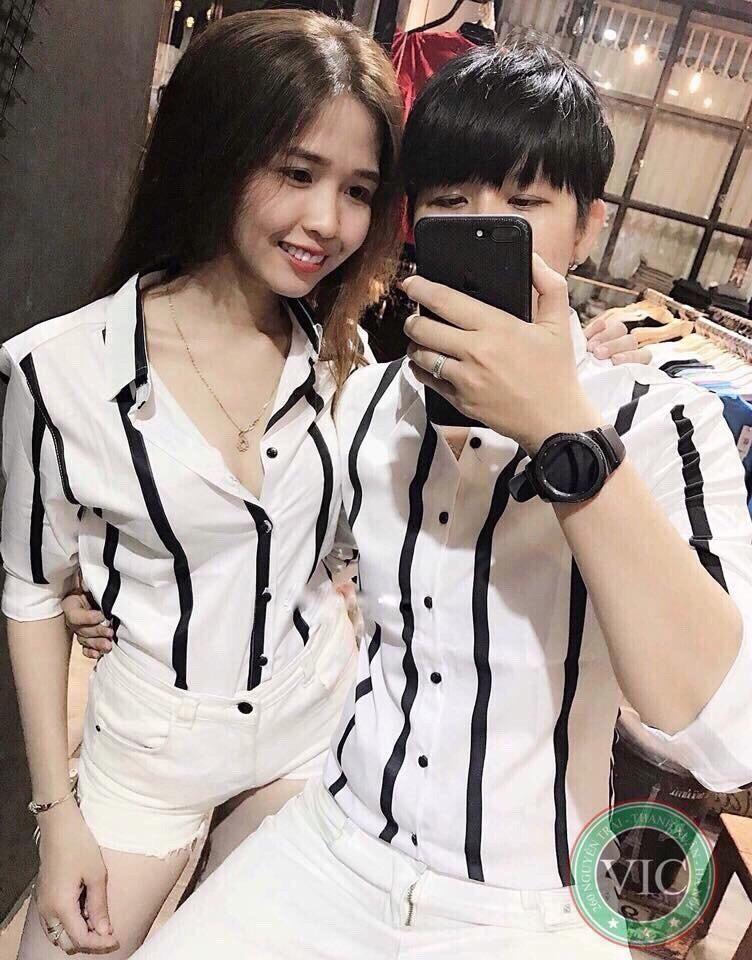 Áo somi nam nữ chất lụa cao cấp luly fashion ms001