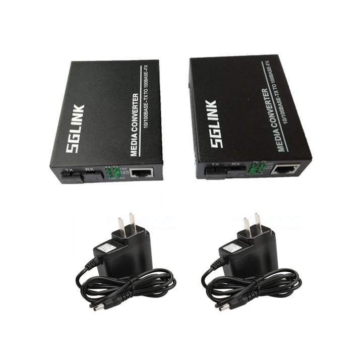 Converter quang single mode SK3100 bộ 2 cái