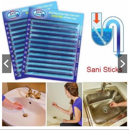 combo 10 vỉ que thông tắc cống(1 vỉ 12 que)