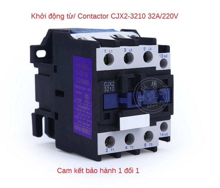 Khởi động từ 2p 32A 220V CJX2 contactor