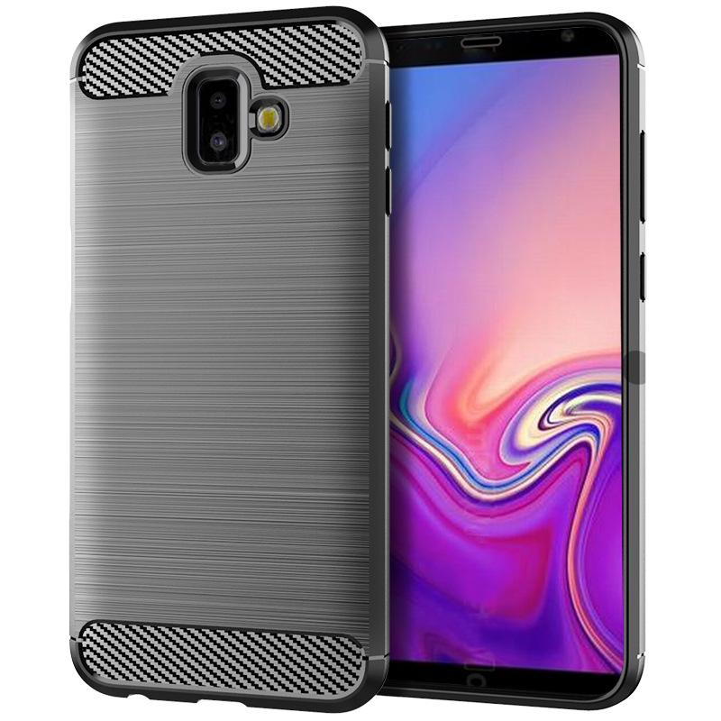 Ốp lưng chống sốc phay xước cho Samsung Galaxy J6 Plus