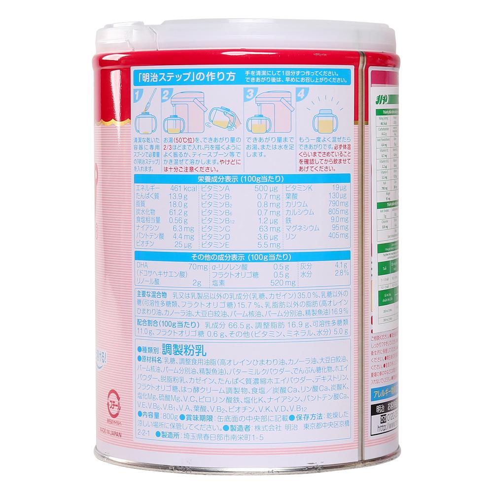 Meiji số 9 800g trẻ từ 1-3 tuổi