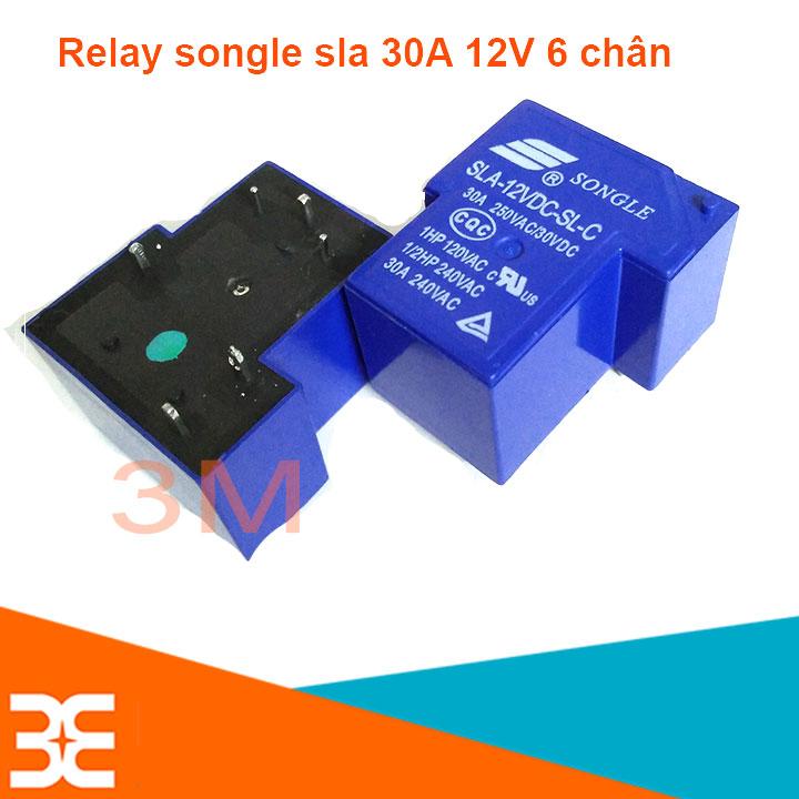 Relay Songle SLA 30A - 12V 4 Chân