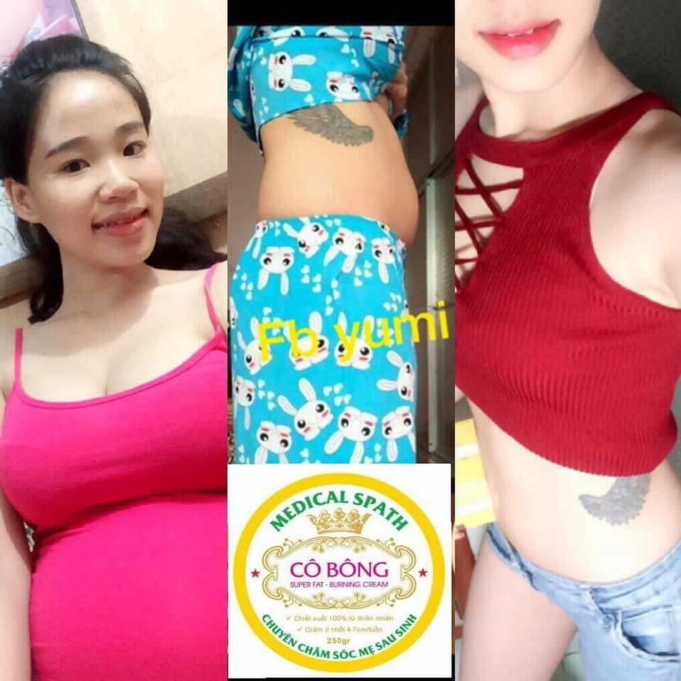 Bộ 10 kem tan mỡ Cô Bông (250g/hộp)