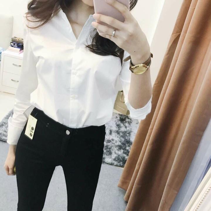 Áo sơ mi nữ cao cấp ( Hàng VNXK Chất lượng cao)