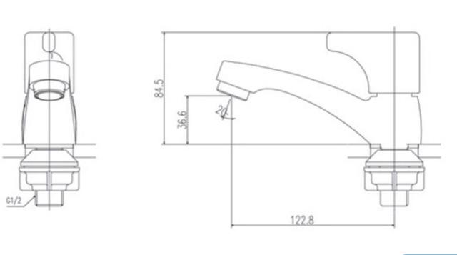 Benlya Separate Cold Water Sink Faucet (Benlya Separate Cold Water Sink Faucet)