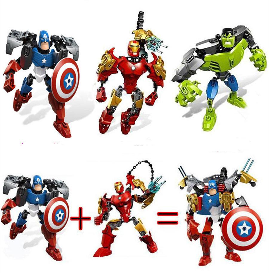 Mô hình Biệt đội siêu anh hùng The Avengers đồ chơi lắp ráp