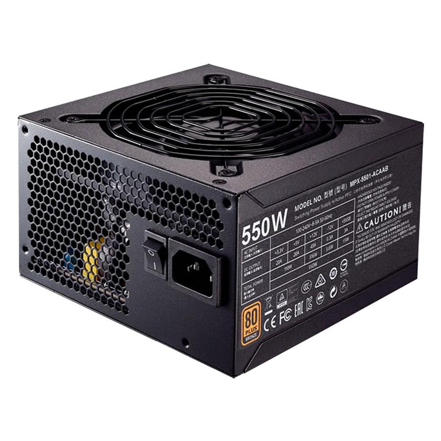 Nguồn Máy Tính Cooler Master 550W  MWE BRONZE