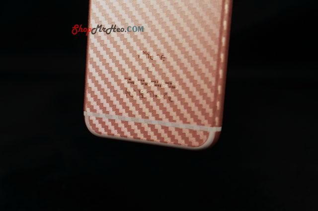 [HCM]Bộ 3 SKin Dán Mặt Lưng Vân 3D Iphone 6 - Iphone 6s