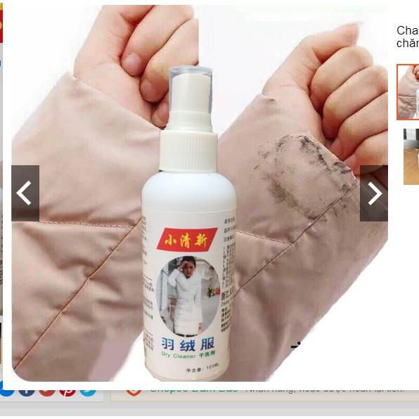 Chai xịt tẩy mốc quần áo siêu nhanh