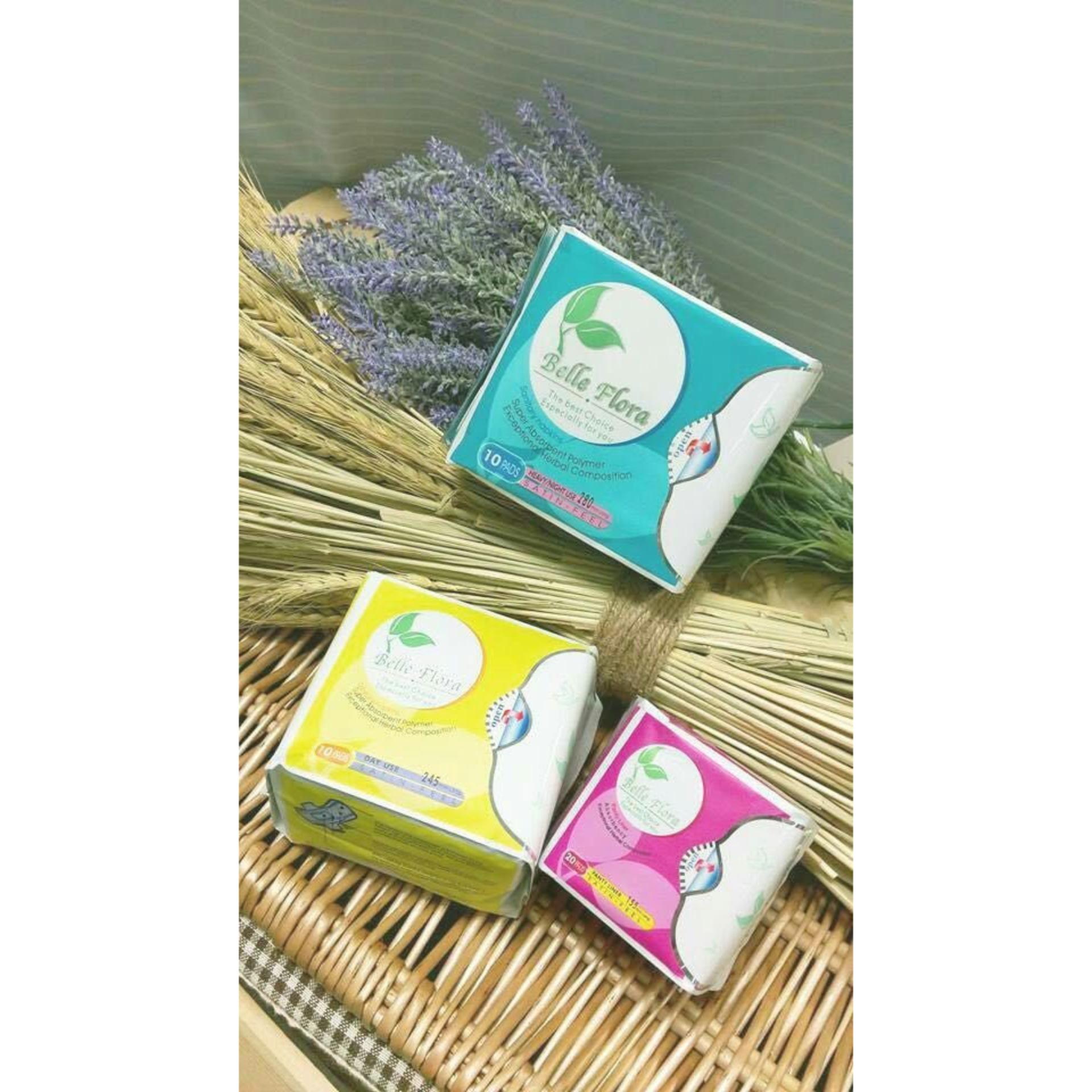[HCM]Băng vệ sinh cotton các loại 1 BELLE FLORA_Tặng gối tựa lưng cute
