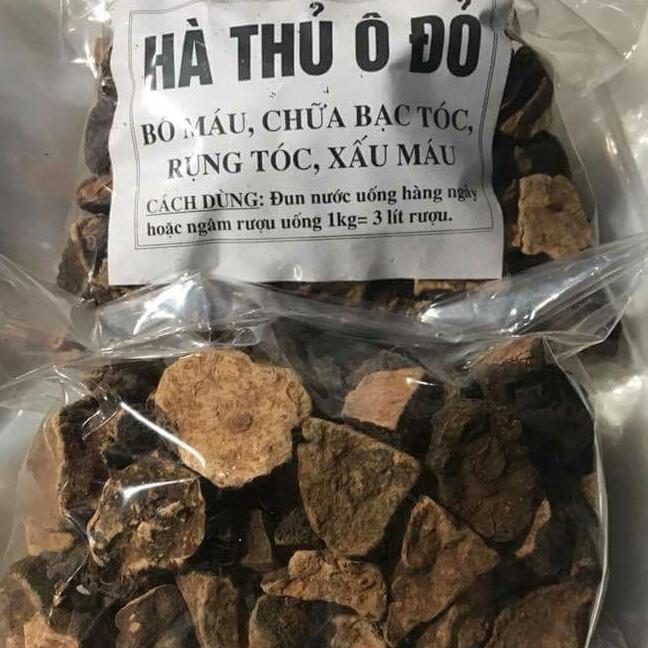 Hà thủ ô đỏ nguyên sơ 1kg.