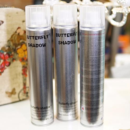 Gôm xịt tóc tạo kiểu tự nhiên Butterfly Shadow Hair Spray 320ml - Hàng nhập khẩu