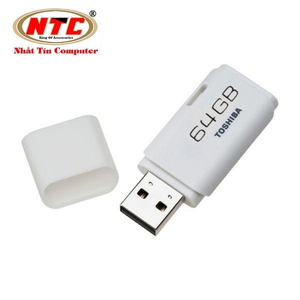 USB Toshiba Hayabusa 2.0 64GB (Trắng) - Nhất Tín Computer